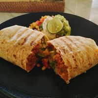 Burrito at Pumpkin and Beetroot in Ubud