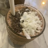 Chocolate smoothie   at Pumpkin and Beetroot in Ubud