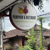   at Pumpkin and Beetroot in Ubud