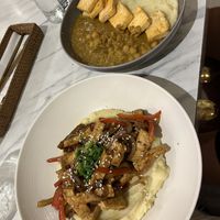 Teriyaki Eggplant & Tofu   at Pumpkin and Beetroot in Ubud