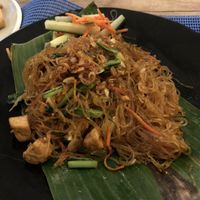 Fried noodles. Yummy !! at Pumpkin and Beetroot in Ubud