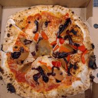 Pollo pizza at V Temple Bar in Dublin