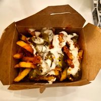 Vegan Spicy Fries at V Temple Bar in Dublin