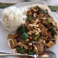 Cesarsko praženi tofu at Kitajski Dvor in Celje