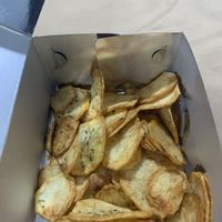 Fresh Chips!!! at Roots Foods and Culture in Athens