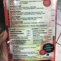 Menu 2/2 at Roots Foods and Culture in Athens