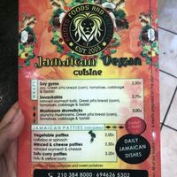 Menu 1/2 at Roots Foods and Culture in Athens