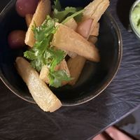 cassava fries  at MOTHER in Ubud