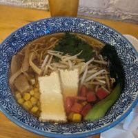 Vegan shoyu ramen at Ramen Ishida in New York City