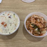 Potato Salad and Kimchi at K Fresh in Everett