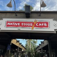 From parking lot...  at Native Foods in Palm Springs