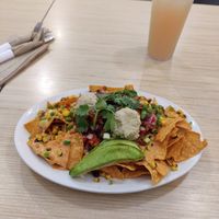 Nachos at Native Foods in Palm Springs