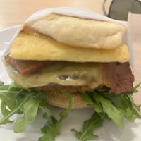 Fully loaded bf sandwich   at Native Foods in Palm Springs