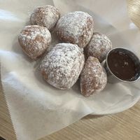 Fresh Beignets at Native Foods in Palm Springs