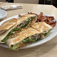 Munchwrap Supreme at Native Foods in Palm Springs