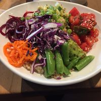 Poke Bowl at Native Foods in Palm Springs