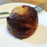 Pineapple Upside-down Cake  at Native Foods in Palm Springs