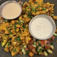 Cauliflower schwarma  at Native Foods in Palm Springs