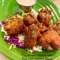 Cauliflower Dippers  at Native Foods in Palm Springs