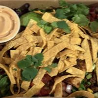 Taco salad (to go)  at Native Foods in Palm Springs