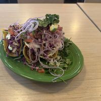 Amazing Tempeh Tacos 🌮   at Native Foods in Palm Springs
