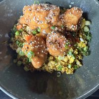 Orange Cauliflower   at Native Foods in Palm Springs