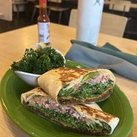 Crunch wrap   at Native Foods in Palm Springs