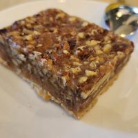 Pecan pie bar, yummy!! at Native Foods in Palm Springs