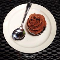 cupcake at Native Foods in Palm Springs