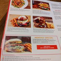 Menu at Native Foods in Palm Springs