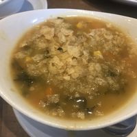 Potato and kale soup at Native Foods in Palm Springs