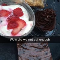 So many dessert options! at Native Foods in Palm Springs