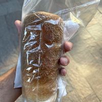 Cinnamon   at Kurtoskalacs The Chimney Cake Shop in Budapest