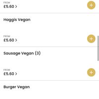 Menu  at The Kent Fish & Chip Shop in Glasgow