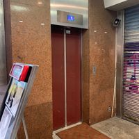 close up of elevator (go to second floor) at Zicon in Hiroshima