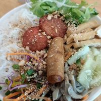 Special noodles at Loving Vegan in Da Nang