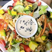 House Salad at Loving Vegan in Da Nang