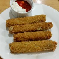 Mozza sticks at Loving Vegan in Da Nang