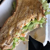 American panini great taste  at Loving Vegan in Da Nang