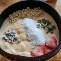 Tropical smoothie bowl  #Veganuary at Loving Vegan in Da Nang