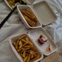 Philly cheese steak, fries, mixed plate  #Veganuary at Loving Vegan in Da Nang