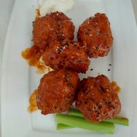 Cauliflower wings at Loving Vegan in Da Nang