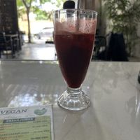 Carrot and Beet Juice  at Loving Vegan in Da Nang