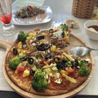 Veggie Pizza  at Loving Vegan in Da Nang