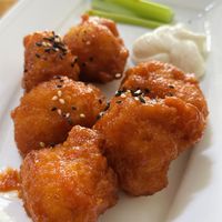 BBQ cauliflower tempura (50.000 VND)  at Loving Vegan in Da Nang