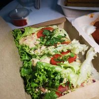 Chickpea salad at Loving Vegan in Da Nang