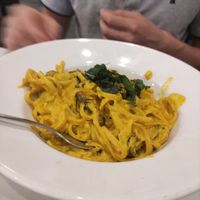 Cheeze linguini at Loving Vegan in Da Nang