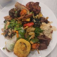 Buffet selection (120k) at Loving Vegan in Da Nang