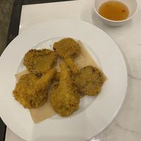 Fried mushrooms   at Loving Vegan in Da Nang