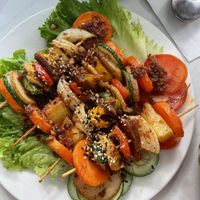 Skewers  at Loving Vegan in Da Nang